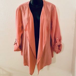 Women’s light summer blazer Chico’s pink 2